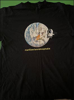 T-Shirt: Anoraknophobia Tour (front) - 2001